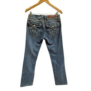 Rock Revival Women’s Jeans Debbie Straight Size 30 Medium Wash